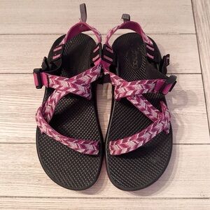 Chaco Z/1 Vibram Strappy Pink Sandals